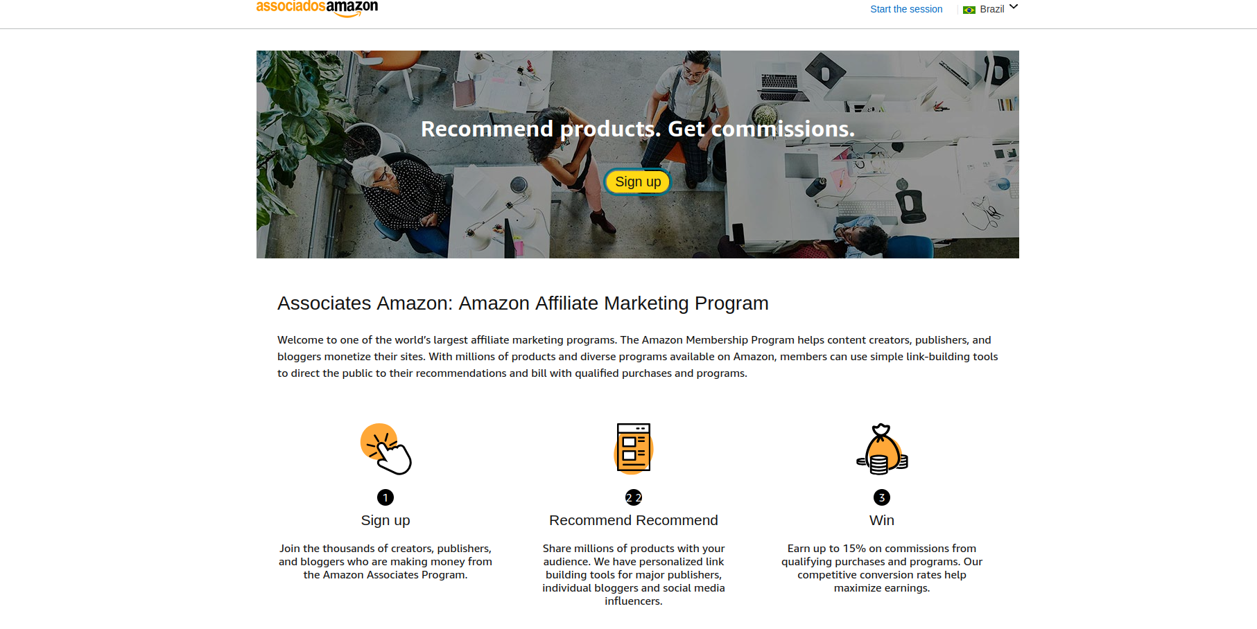 Amazon Brazil Store Program